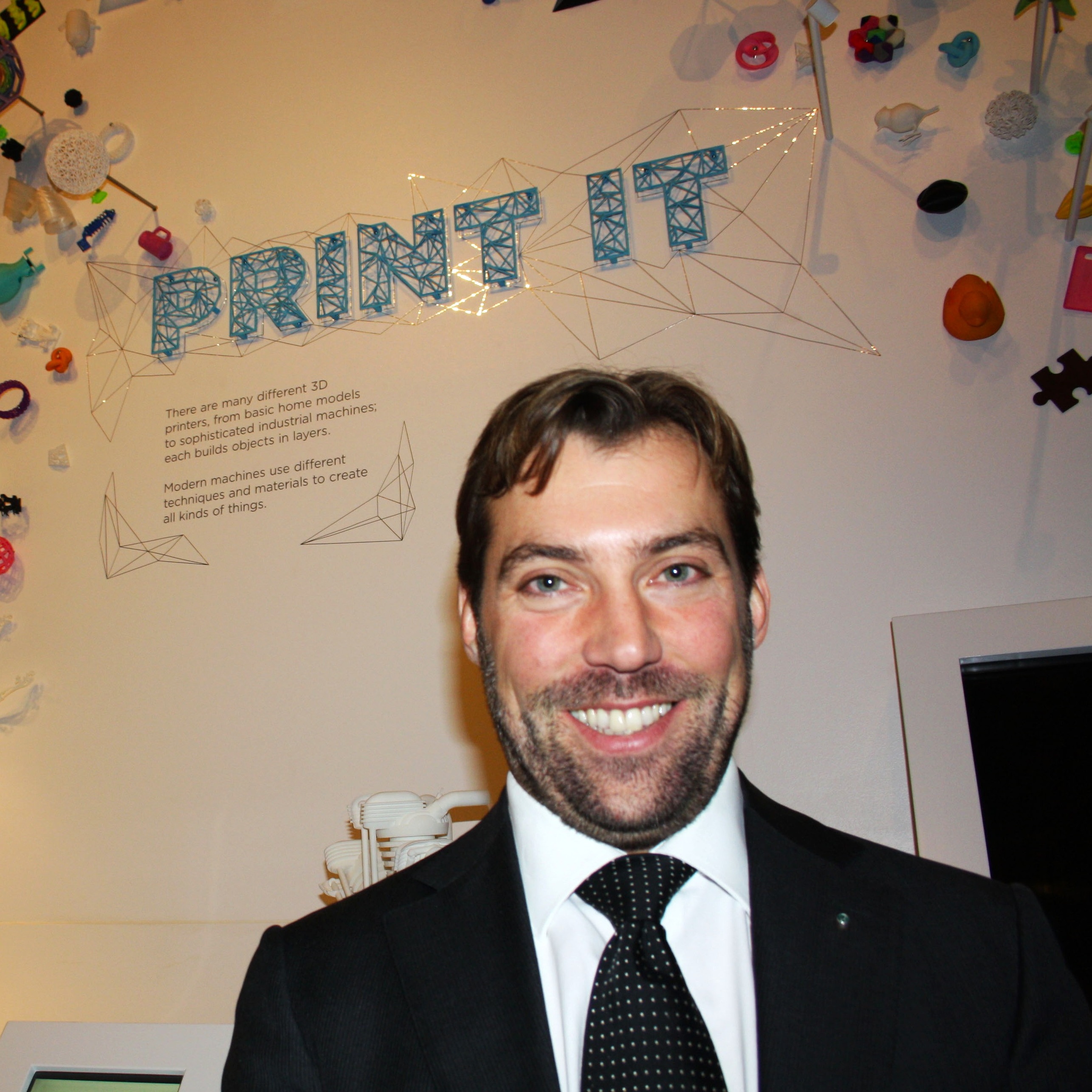 Prof. David J. Jarvis at London Science Museum in 2013.